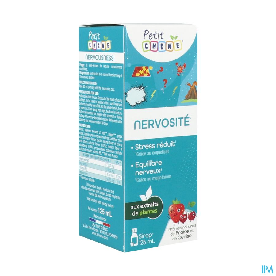 vignette PETIT CHENE NERVOSITE FL 125ML