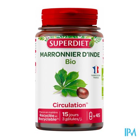 vignette Superdiet Marronnier D Inde Bio Gelule 45