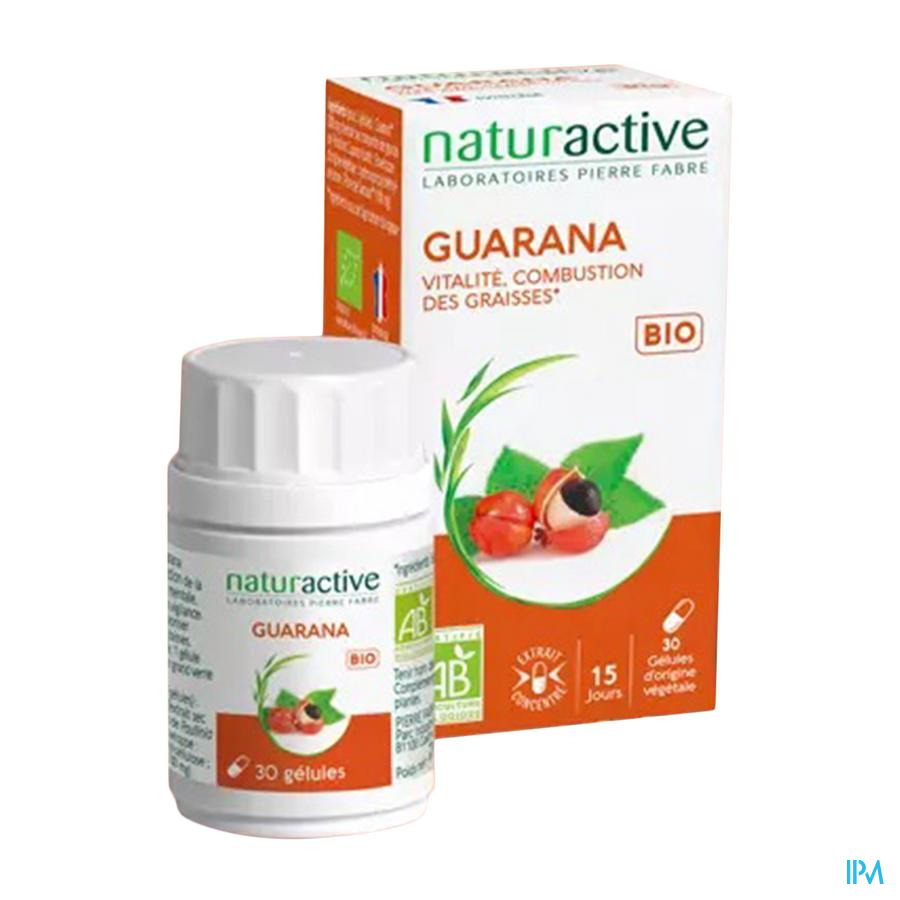 produit NATURACTIVE GUARANA BIO GELU 30