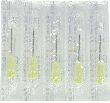 produit AIGUILLE BD 21G VERT 0,8X50