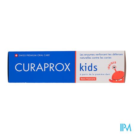 vignette Curaprox Kids Dentifrice Fraise 60ml