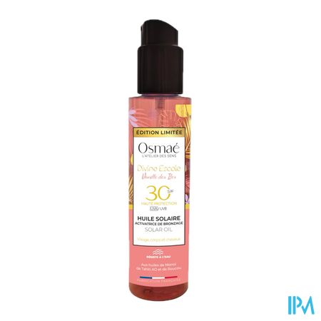 vignette OSMAE HLE SOL SPF30 VANILLE 150ML