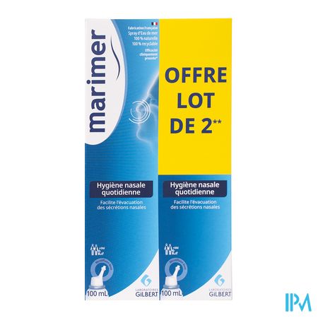vignette Laboratoires Gilbert Marimer Hygiene Nasale Spray 100ml X2
