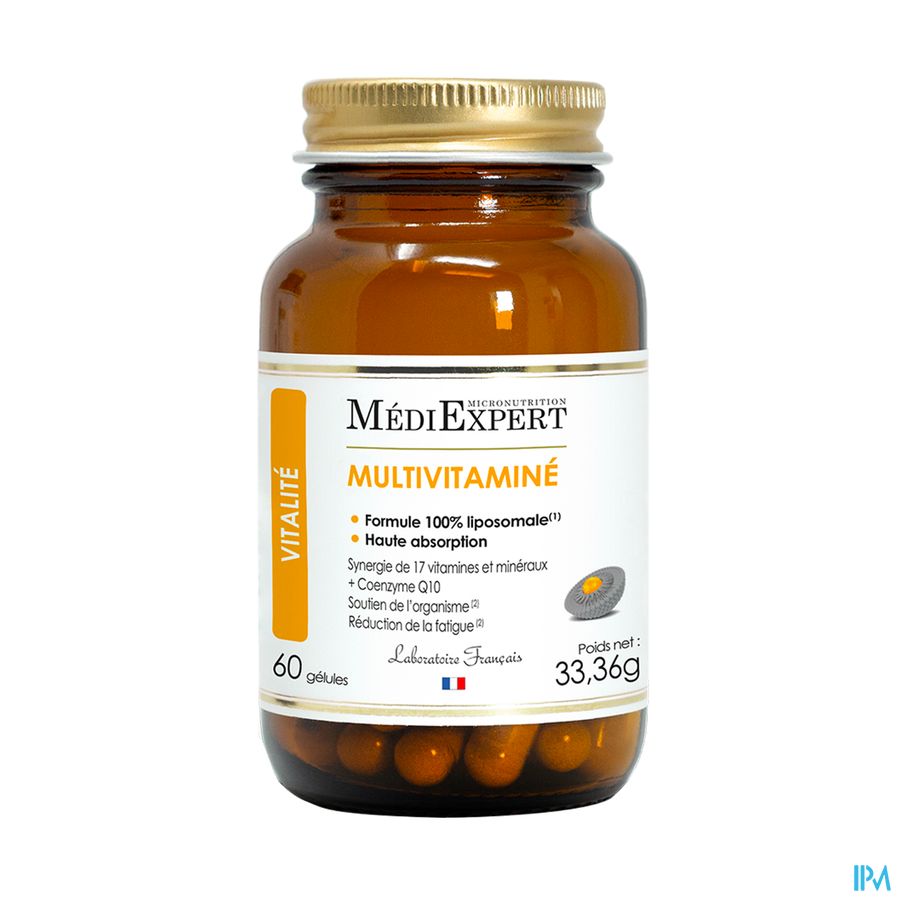 vignette MULTIVITAMINE 60 GELULES