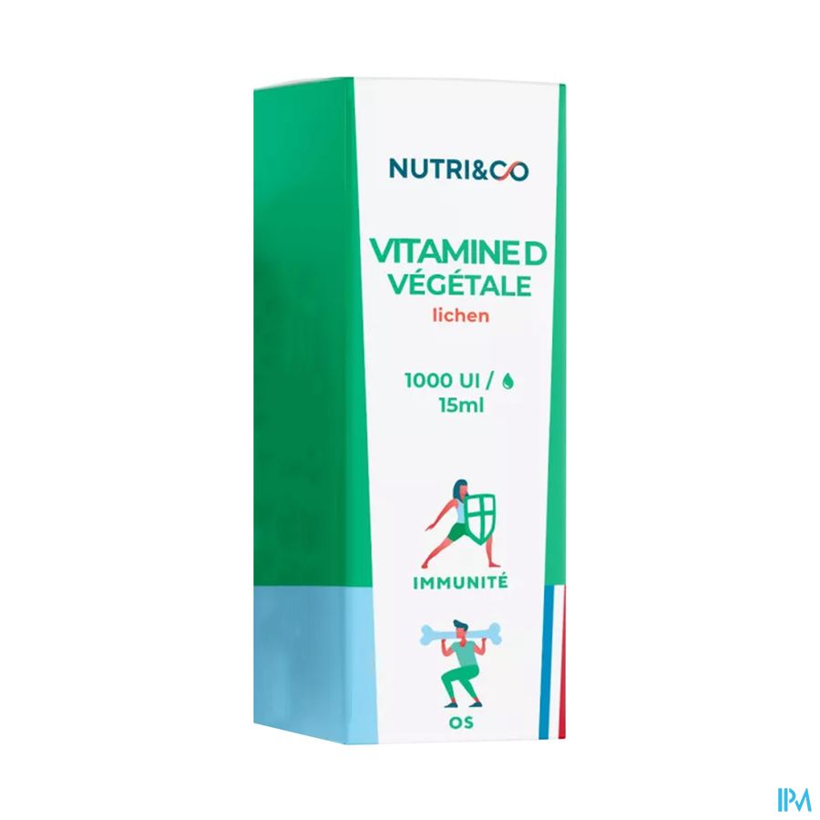 produit NUTRI&CO VIT D VEGETAL FL15ML1