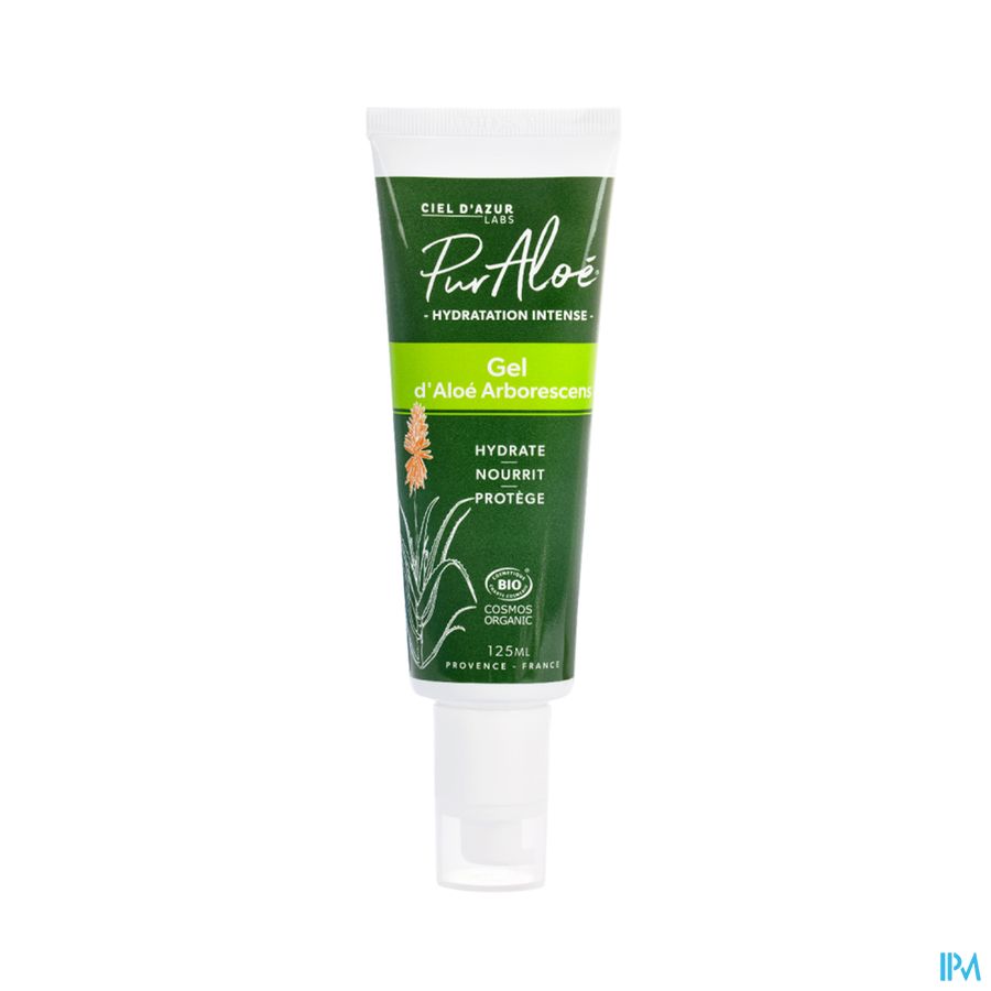 produit PUR ALOE GEL EXTERNE ARBORESCENCE 125ML