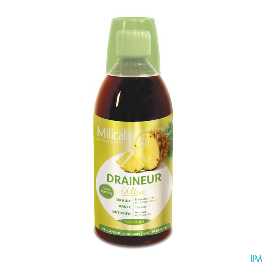 produit MILICAL DRAIN ULTR ANANAS 500ML