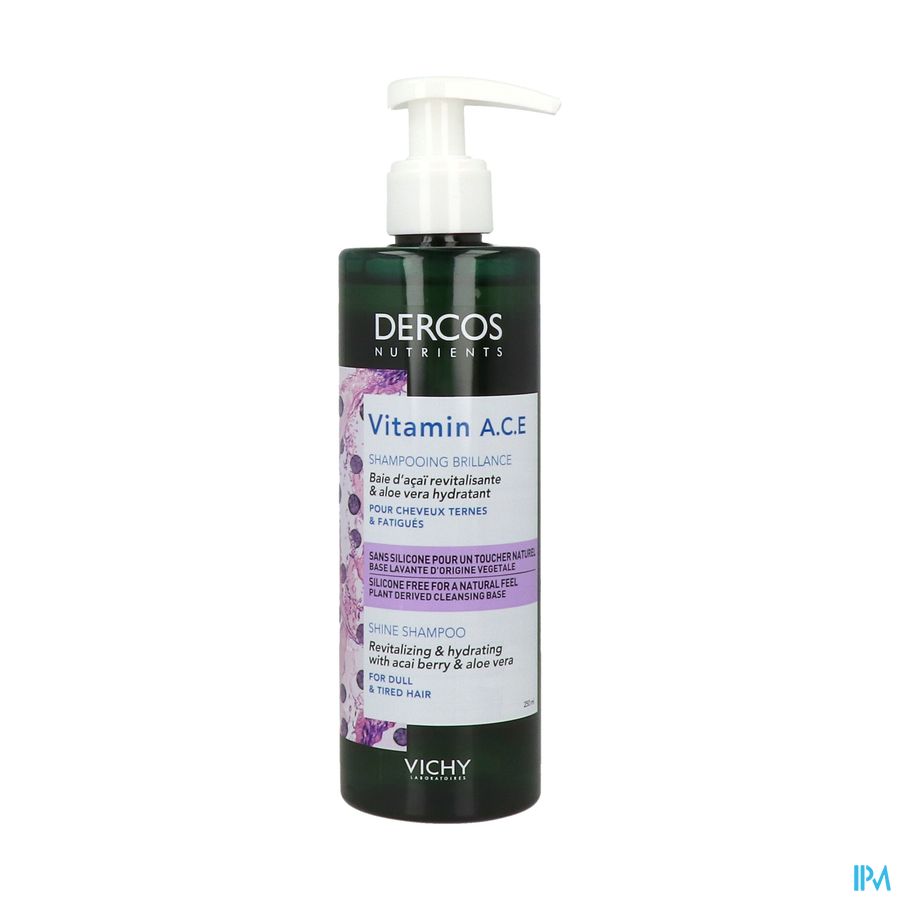 produit Vichy Dercos Nutrients Sh Vitamine 250ml