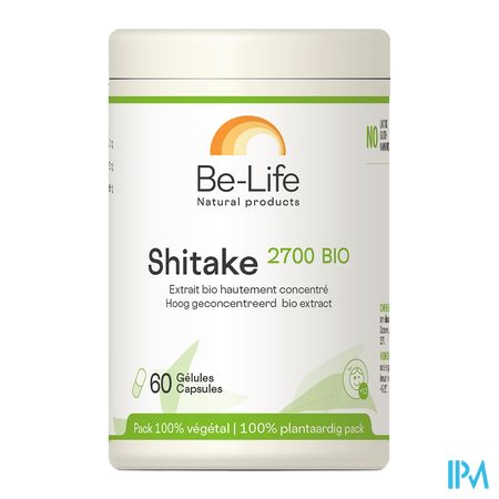 vignette Be Life Shitake 2700 Bio Gelule 60