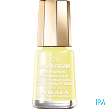 vignette MAVALA VERNIS 179 LEMON CREAM 5ML