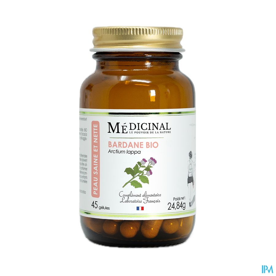 vignette BARDANE BIO 45 GELULES