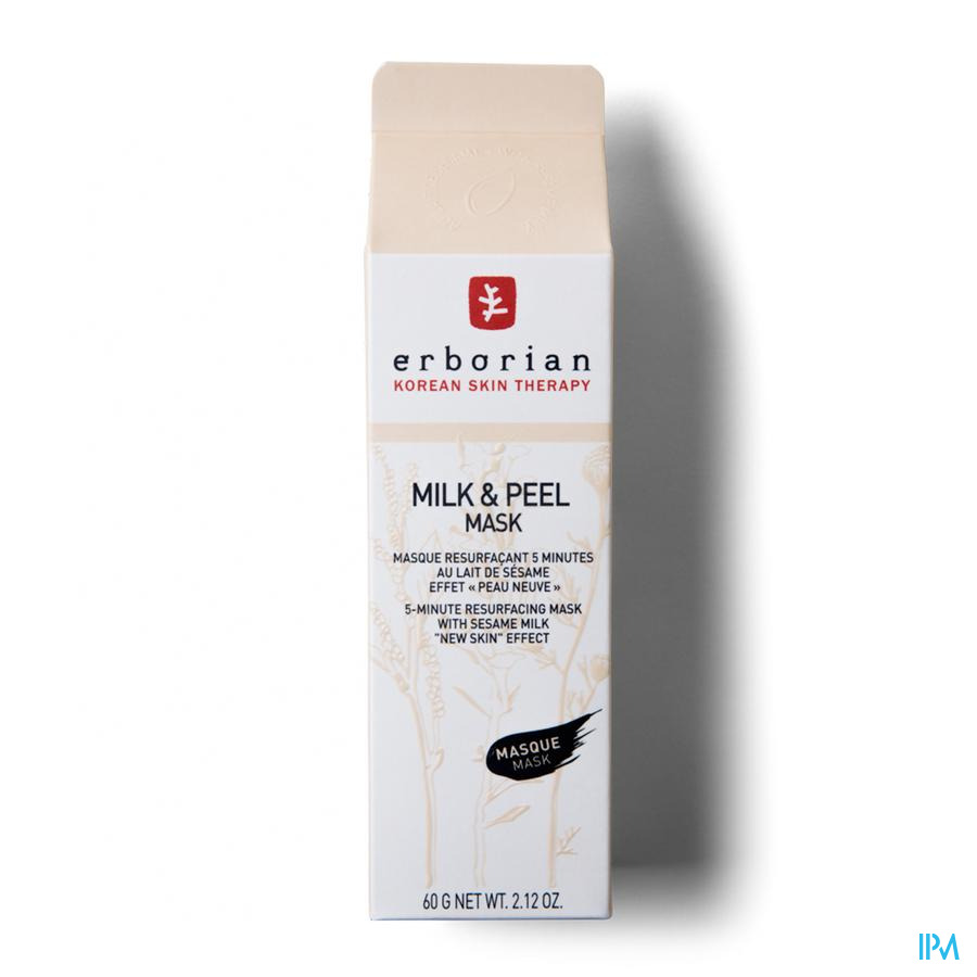 vignette ERBORIAN MILK &amp; PEEL MASK 60GR