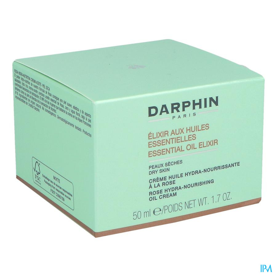 vignette Darphin Creme Huile Hydra Nourrissante Rose 50ml