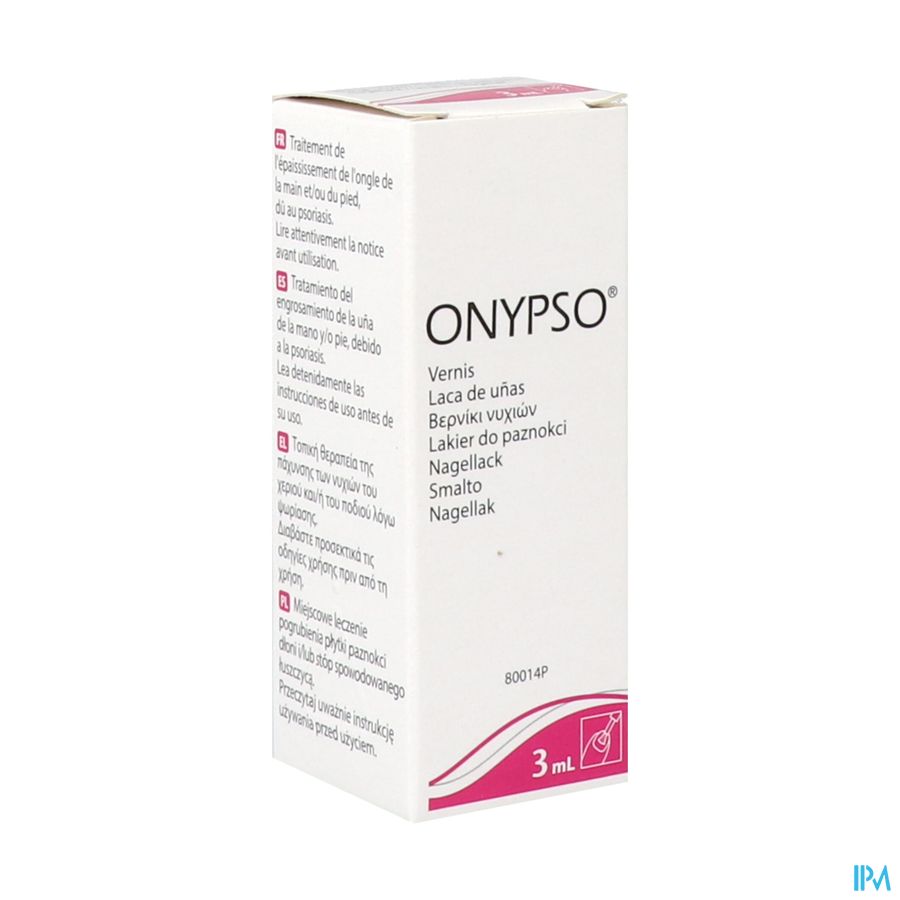 vignette Onypso Vernis A Ongles Avec Pinceau Applicateur Incolore 3ml