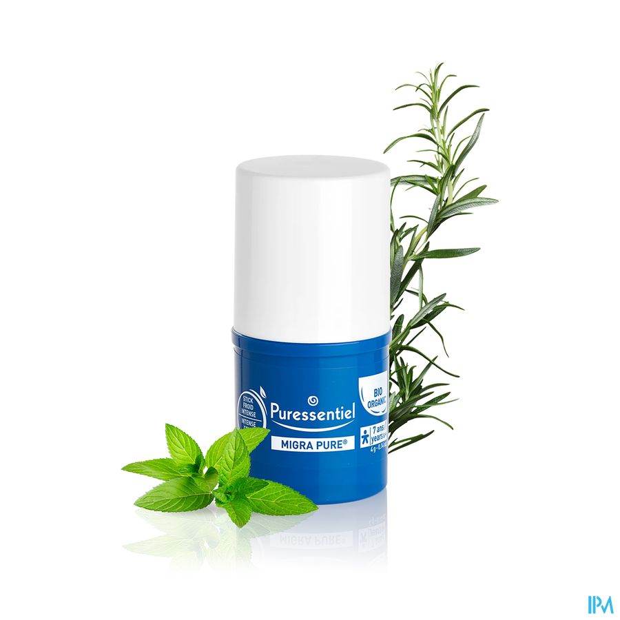 vignette Puressentiel Stick Migra Pure Aux 8he Bio 4g