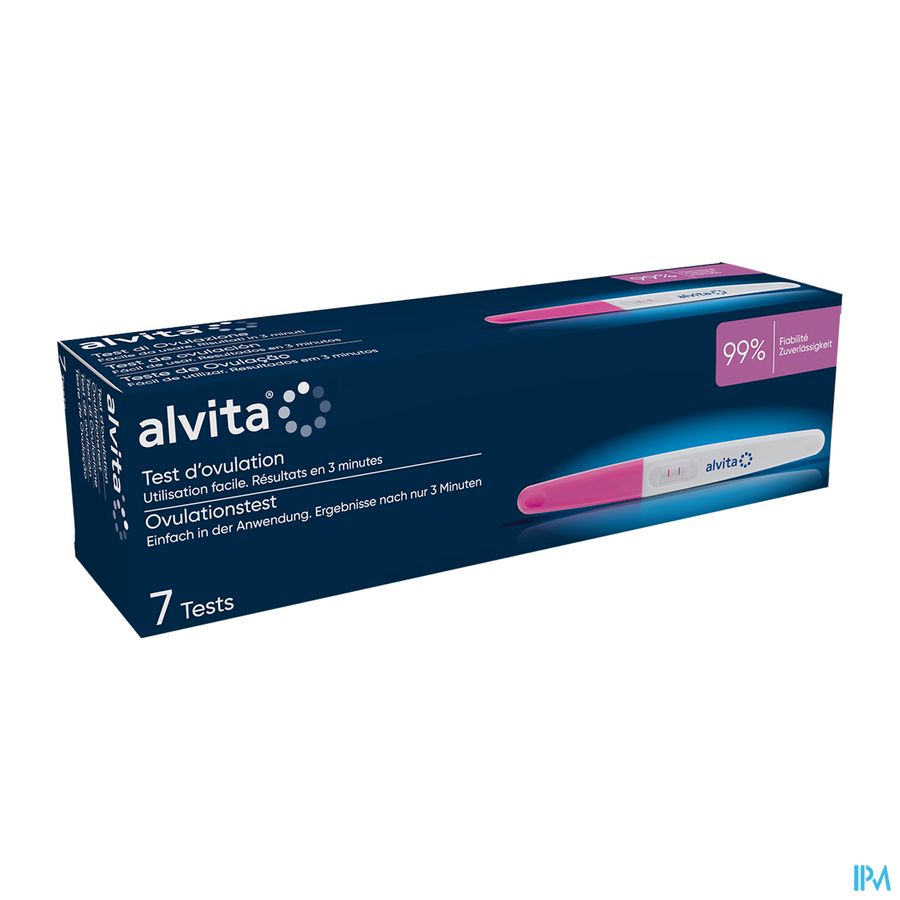 vignette Alvita Home Test Ovulation X7