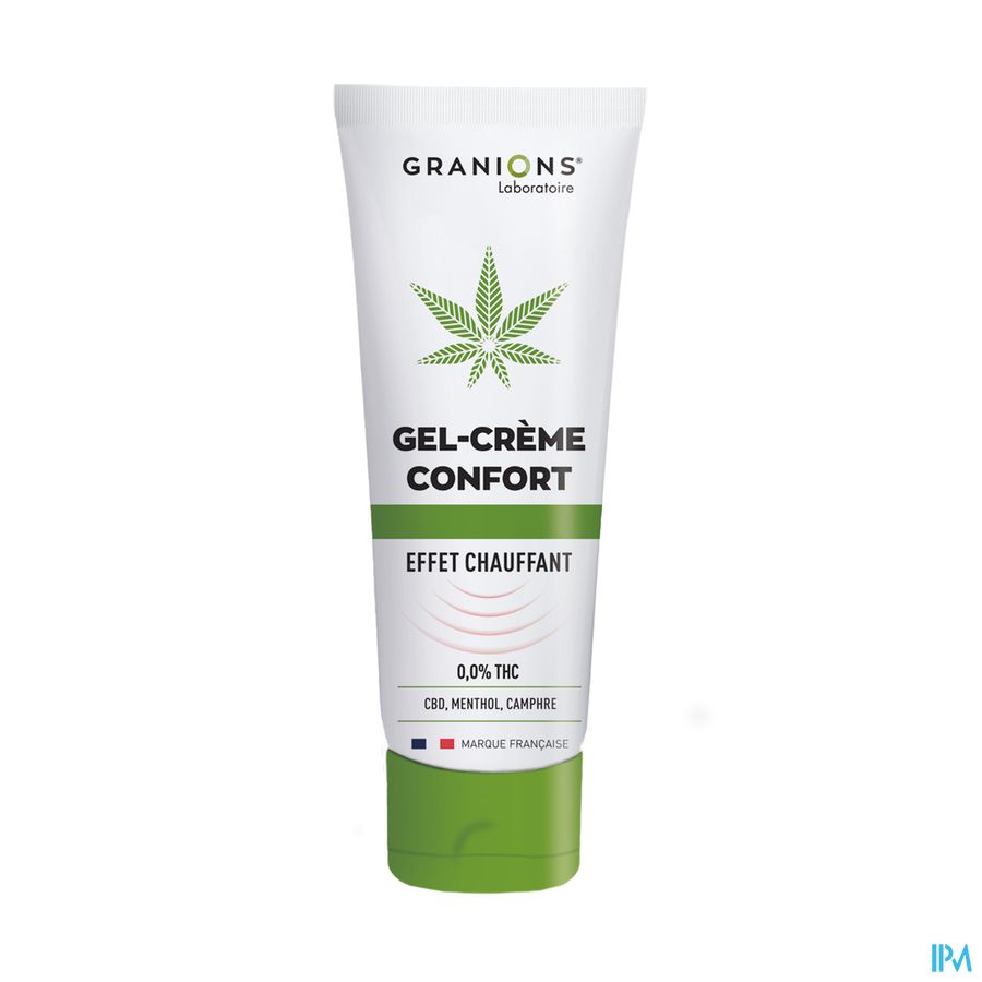produit GRANIONS GEL CREME CONFORT CBD TUBE 75 ML