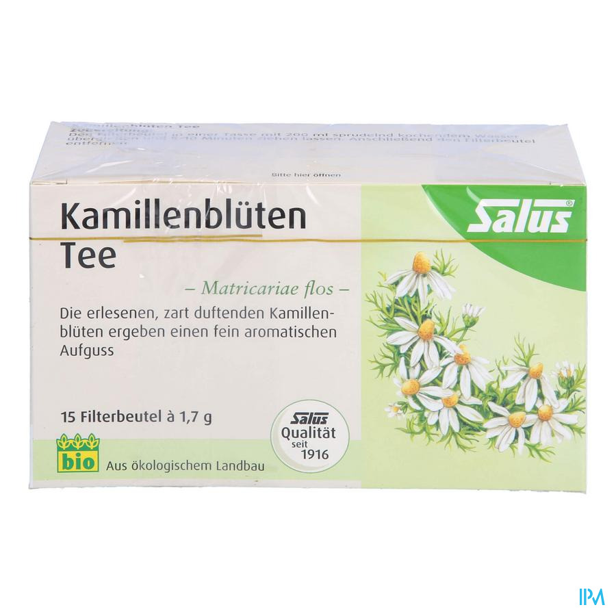 vignette Salus Floradix Tisane Camomille Bio Infusette 15