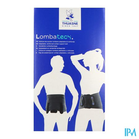 vignette Thuasne Lombatech Ceinture Soutien Lombaire 26cm Anthracite T3