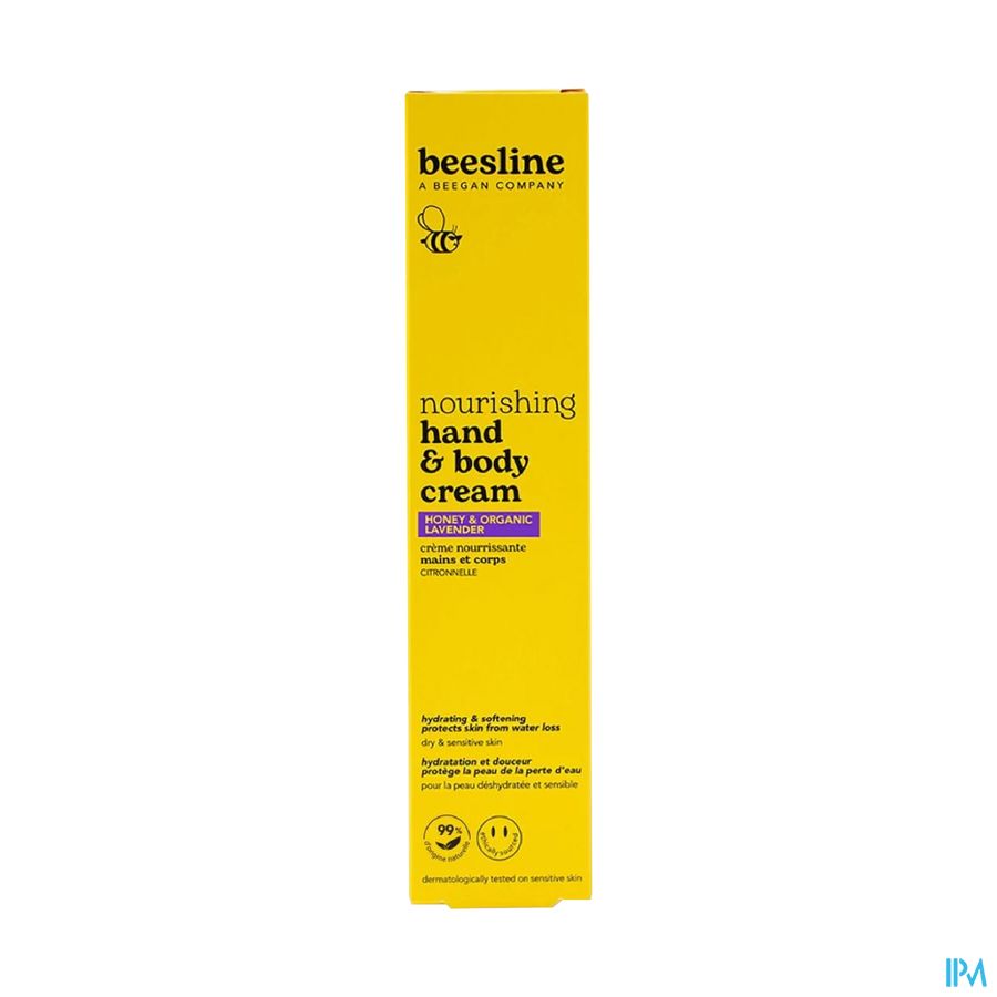 produit BEESLINE CR MAINS/CORPS MIEL&LAVAND 100ML