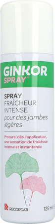 produit GINKOR SPRAY FRAI INTENS 125ML