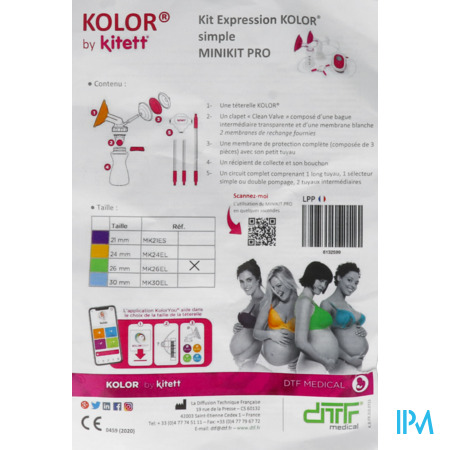 produit MINIKIT PRO KIT SIMPL POMPAGE TETE 24MM L