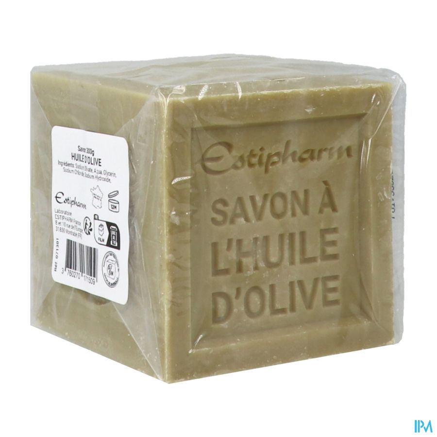 produit ESTIPHARM SAVON DE MARSEILLE OLIVE 300G