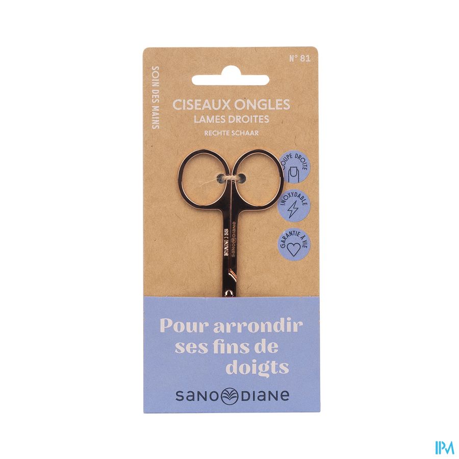 vignette SANODIANE 81 CISEAUX DROITS ROSE
