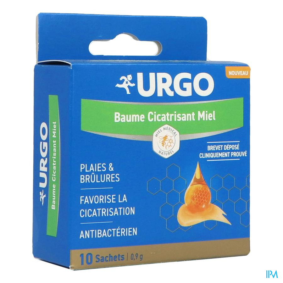 vignette Urgo Baume Miel Unidose Sachet 0g9 10