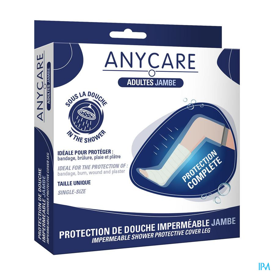 vignette Anycare Protection De Douche Pour Adulte Et Pour Jambes