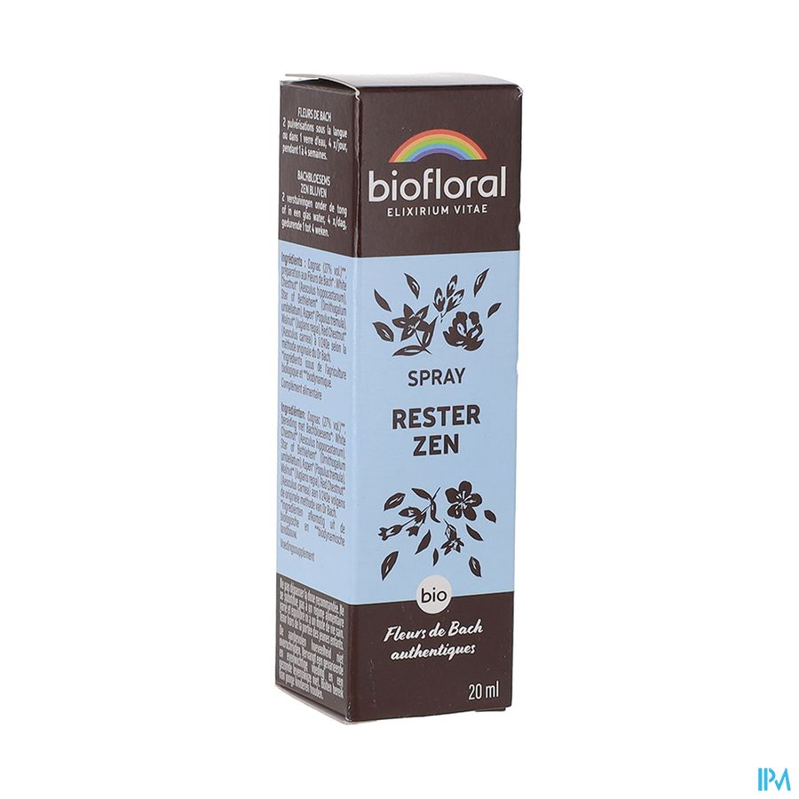 produit BIOFLORAL RESTER ZEN SPR BIO DEMETER 20ML