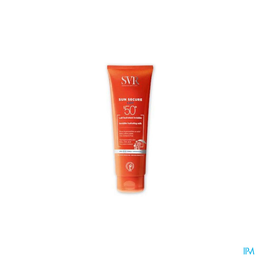 vignette Svr Sun Secure Lait Spf50+ Flacon 250ml