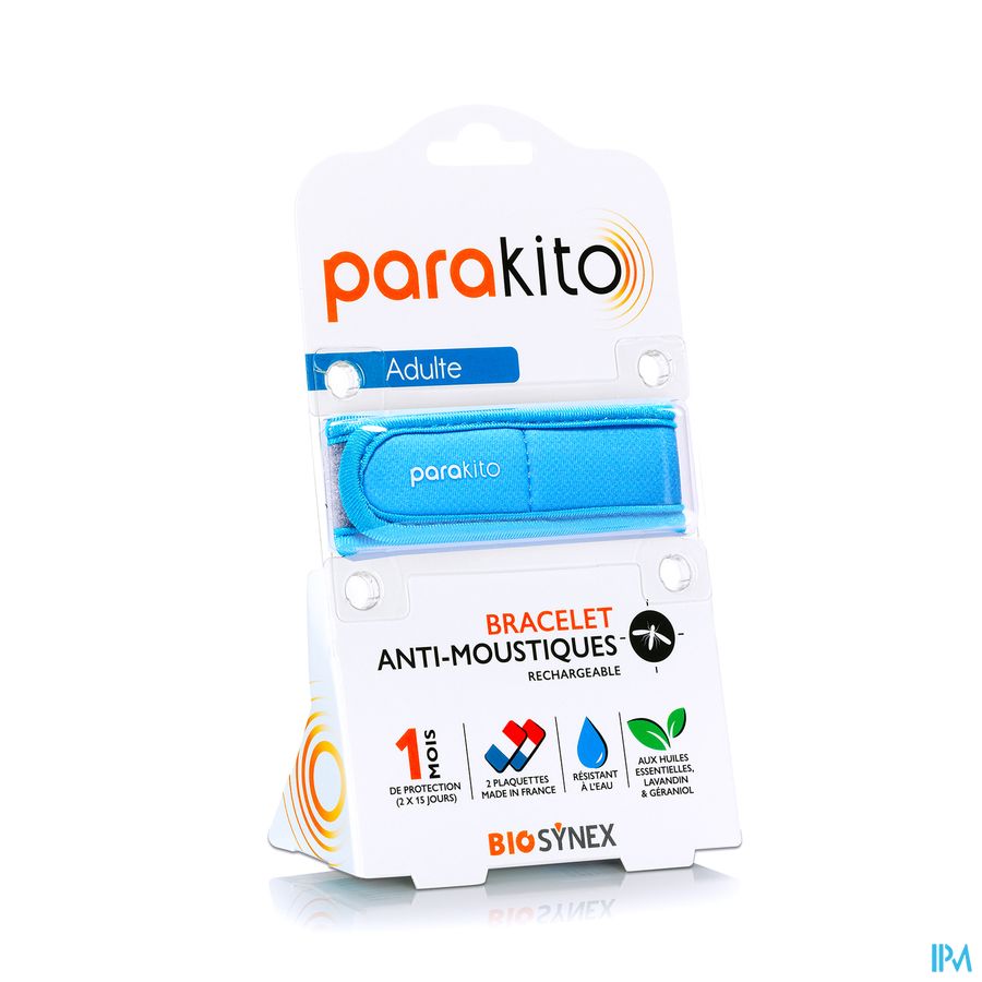 vignette PARAKITO BRACEL A-MOUSTIQ RECH AD BLEU