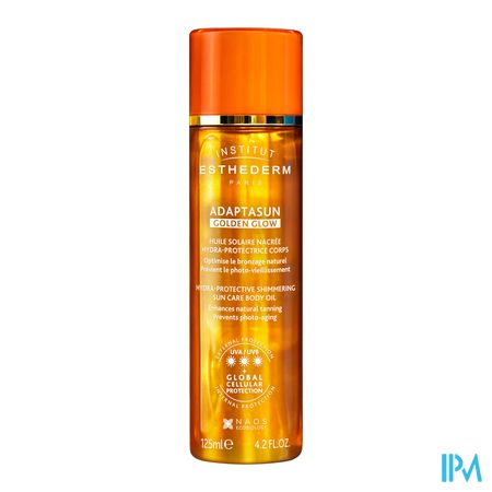 vignette Esthederm Adaptasun Huile Solaire Golden Glow 125ml