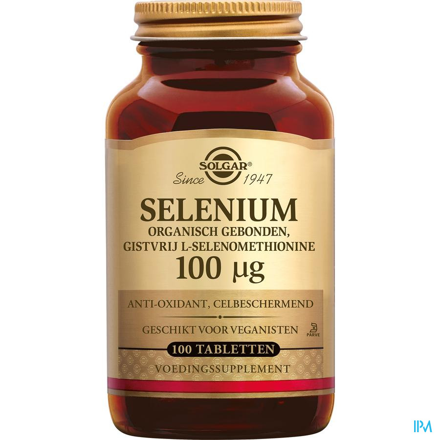 vignette Solgar Selenium 100mcg Comprime 100