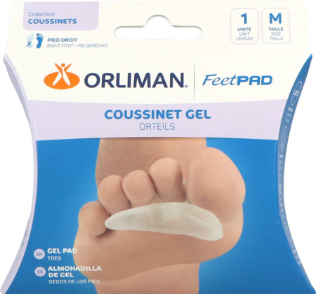 vignette COUSS GEL ORT FEETPAD DRT TM