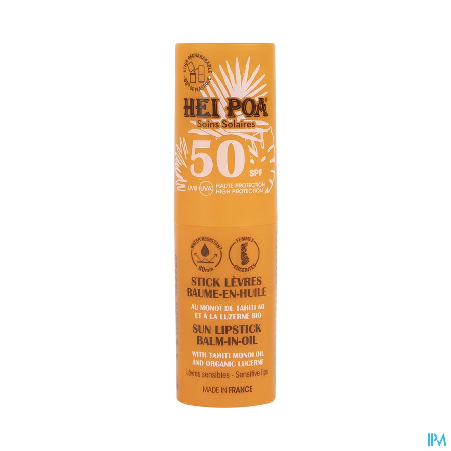 vignette HEI POA STICK LEV BAUME-EN-HUILE SPF50 4G