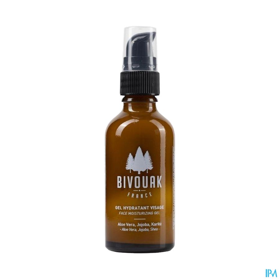 vignette Bivouak Gel Hydratant Visage Bio 50ml