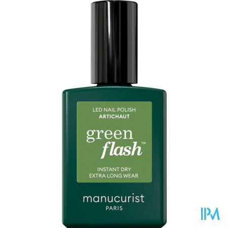 vignette Manucurist Green Flash Vernis A Ongles Artichaut 15ml