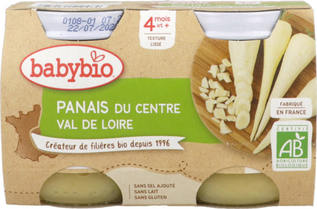 vignette BABYBIO PL PANAIS 2X130G
