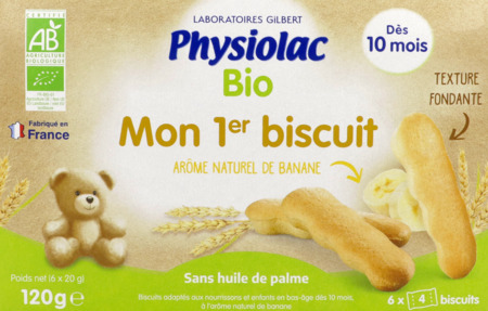 produit PHYSIOLAC BISCUITS BIO ETUIX24