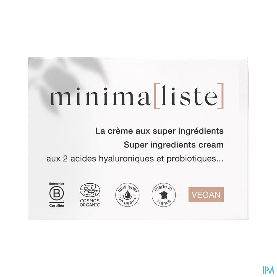 vignette MINIMALISTE LA CR AUX SUPER INGRED 50ML