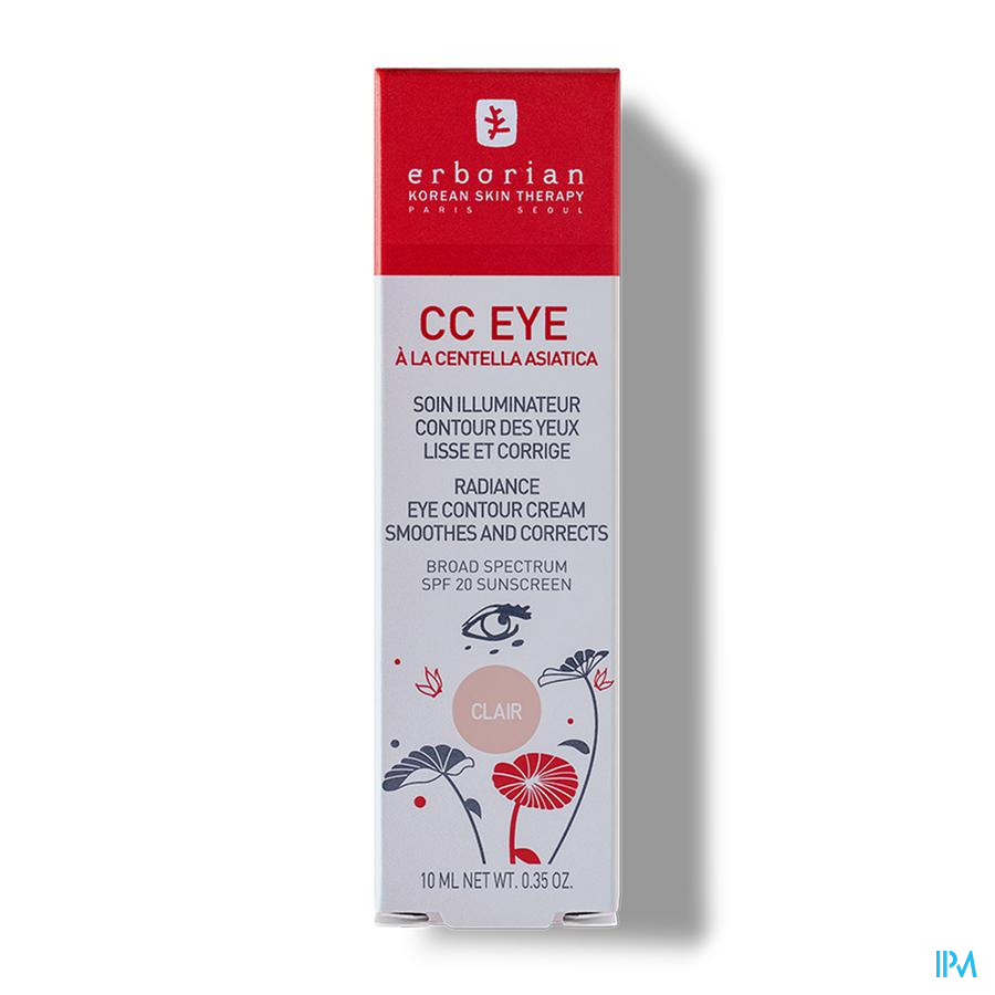vignette ERBORIAN CC YEUX CLAIR 10ML