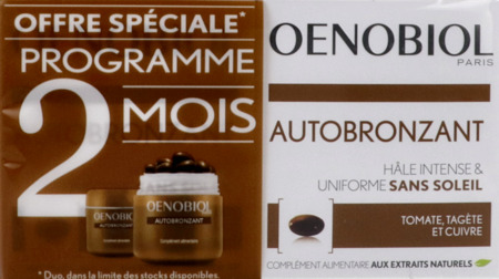 vignette OENOBIOL SOLAIRE AUTOBRONZANT 30CAPSX2