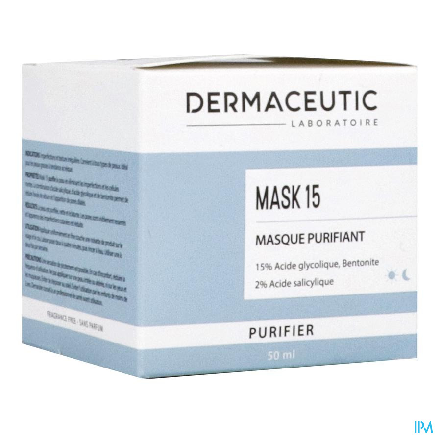 vignette Dermaceutic Mask 15 Masque Purifiant 50ml