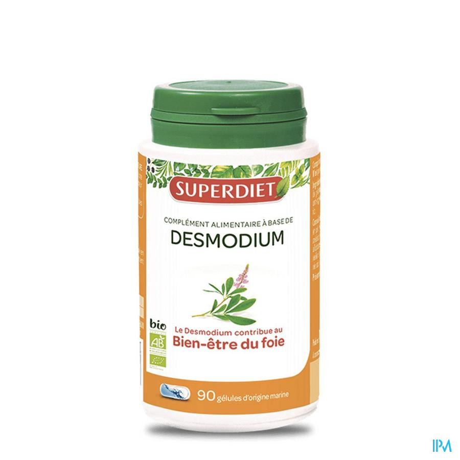 produit Super Diet Desmodium Bio Caps 90