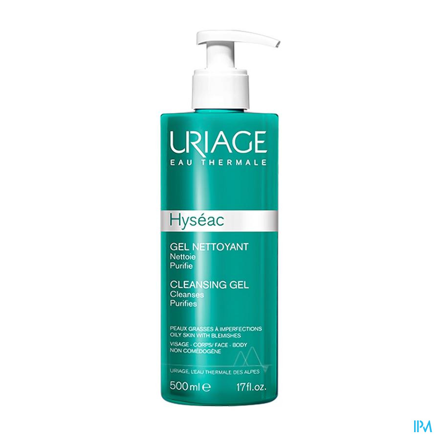 vignette Uriage Hyseac Gel Nettoyant Doux 500ml