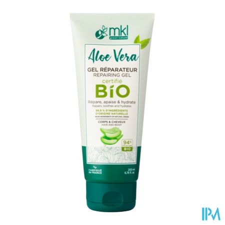 vignette Mkl Green Nature Gel Reparateur Aloe Vera Bio 100ml