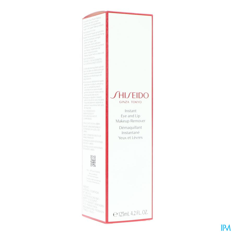 vignette Shiseido Demaquillant Instantane Yeux Levres 125ml
