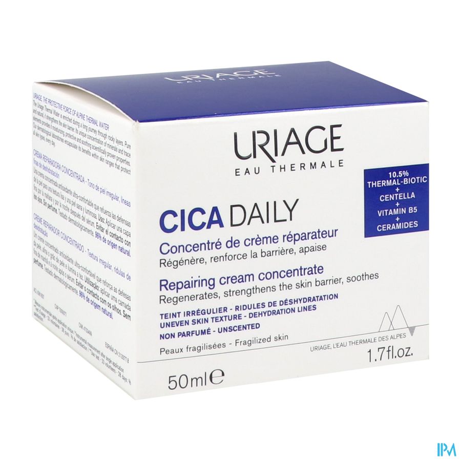 vignette URIAGE CICA DAILY CONCENTRE CR POT 50ML